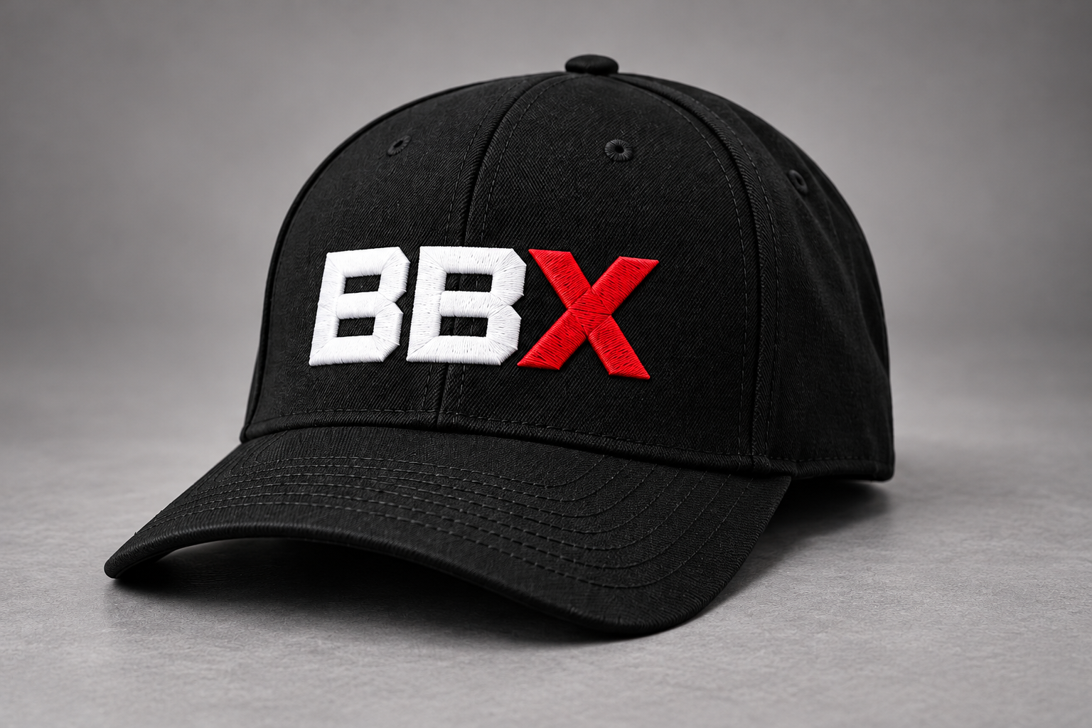 Black embroidered BBX cap